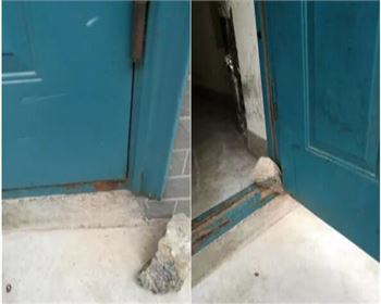 小區(qū)單元門變形損壞常見原因是什么？